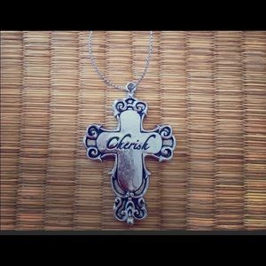 🆕Vintage Finish Charm/Ornament- “Cherish”